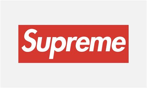 supreme box logo size